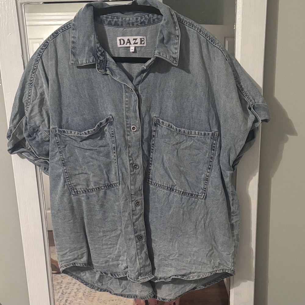 Blue Denim Women’s Shirt